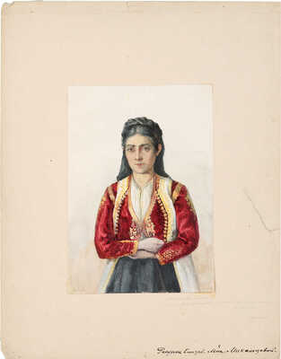 Михальцева Елизавета Петровна. Портрет Милицы Вулетич